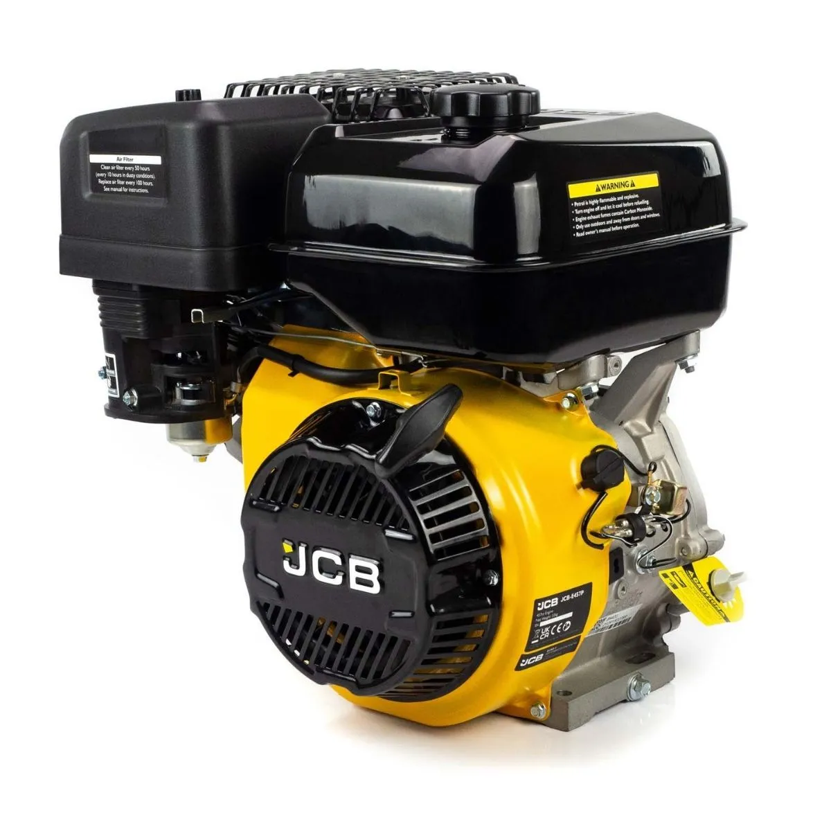 JCB E460P 4 Stroke 15HP Recoil Start Petrol Engine 457cc