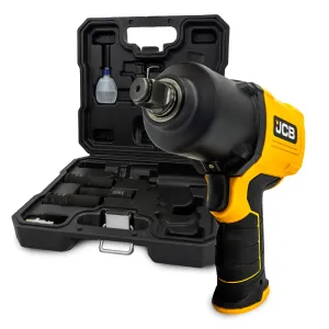 JCB RP9510-KIT  Square Drive Air Impact Wrench with Socket Set. 1450Nm Max Working Torque