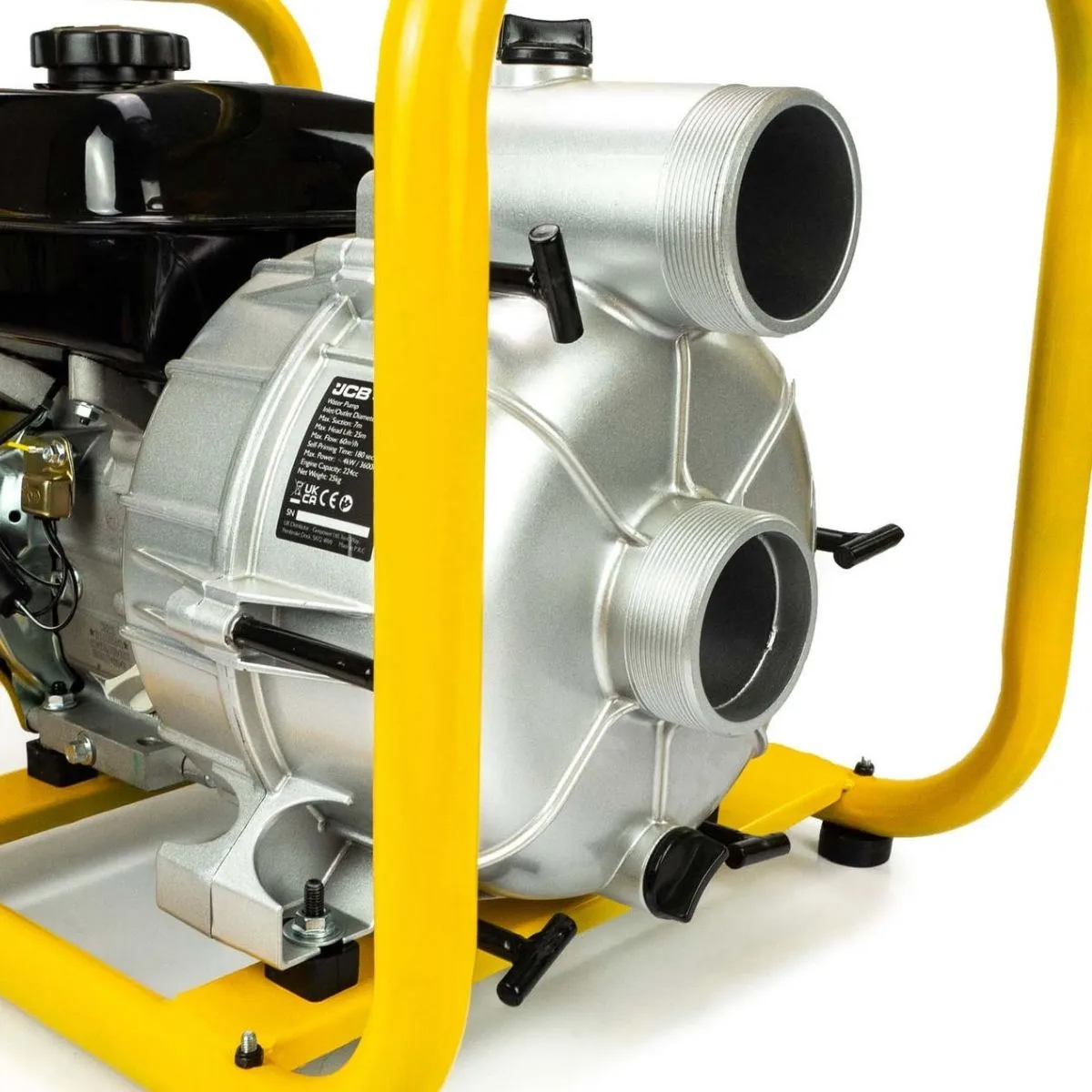 JCB WP80T 80mm 3 Professional Petrol Trash Water Pump 1000L/min
