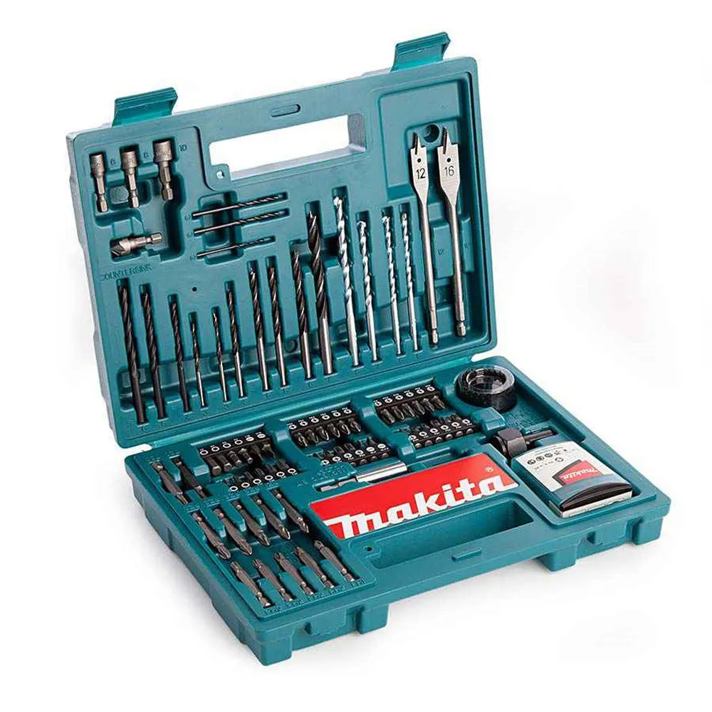 Makita 18V 7 Piece Combo Kit with 2 x 5.0Ah Battery Charger & Accessories Set T4TKIT-17231
