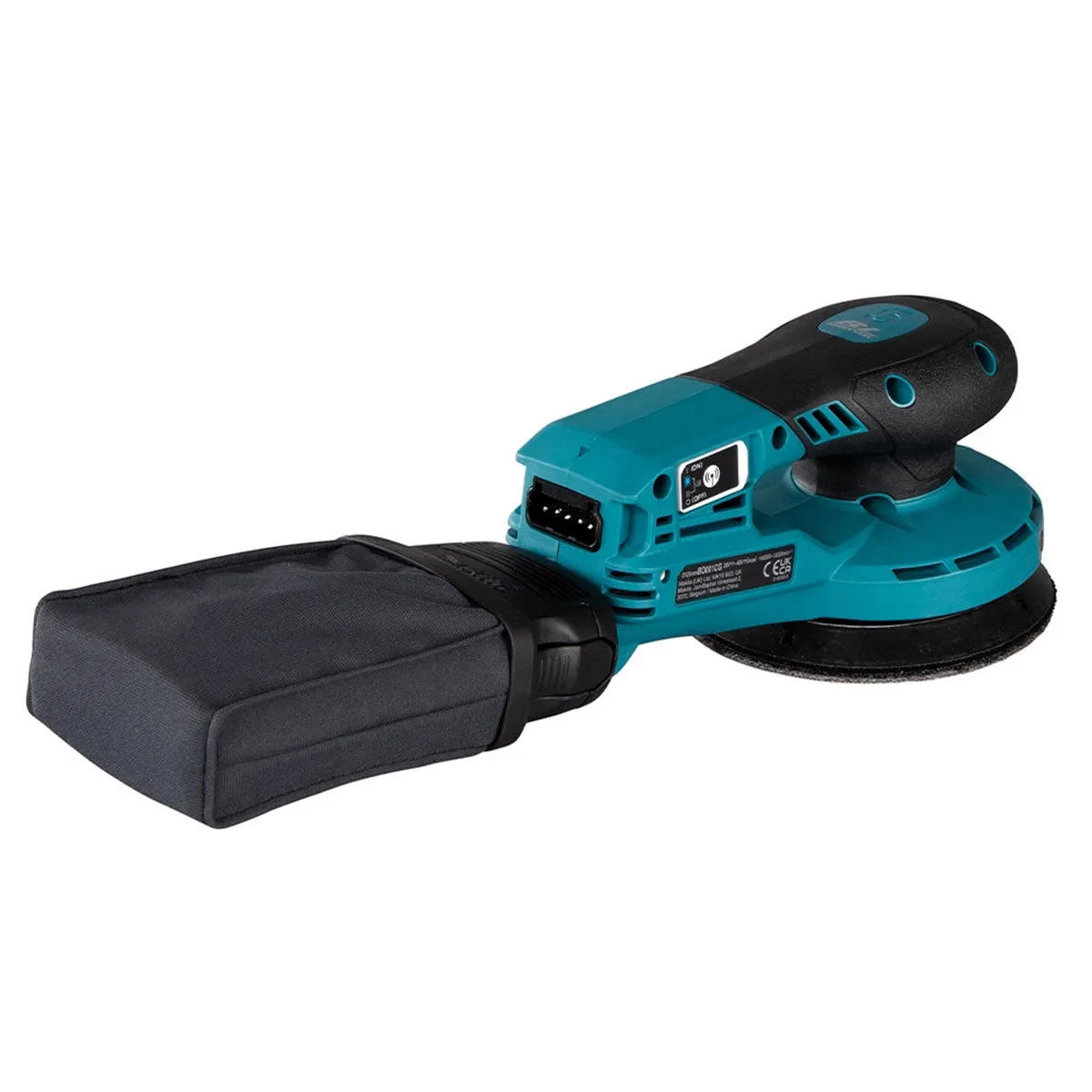 Makita BO001CGZ 40V Max XGT 125mm Brushless Random Orbit Sander with 1 x 5.0Ah Battery & Charger
