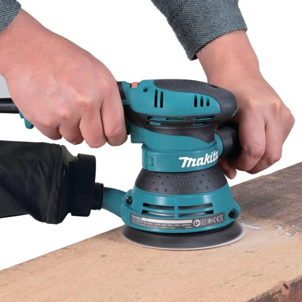 Makita BO5041/2 125mm Random Orbit Sander 240V