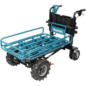 Makita DCU604Z 36V LXT Brushless Wheelbarrow With Pipe Frame Body Only