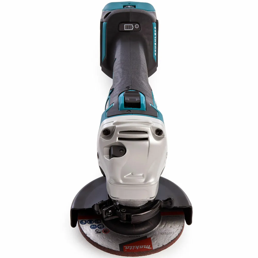 Makita DGA463Z 18V LXT Cordless Brushless 115mm Angle Grinder Body Only