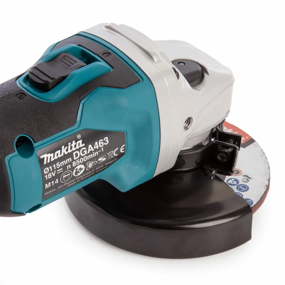 Makita DGA469Z 18V LXT Brushless X-LOCK 115mm Angle Grinder Body Only