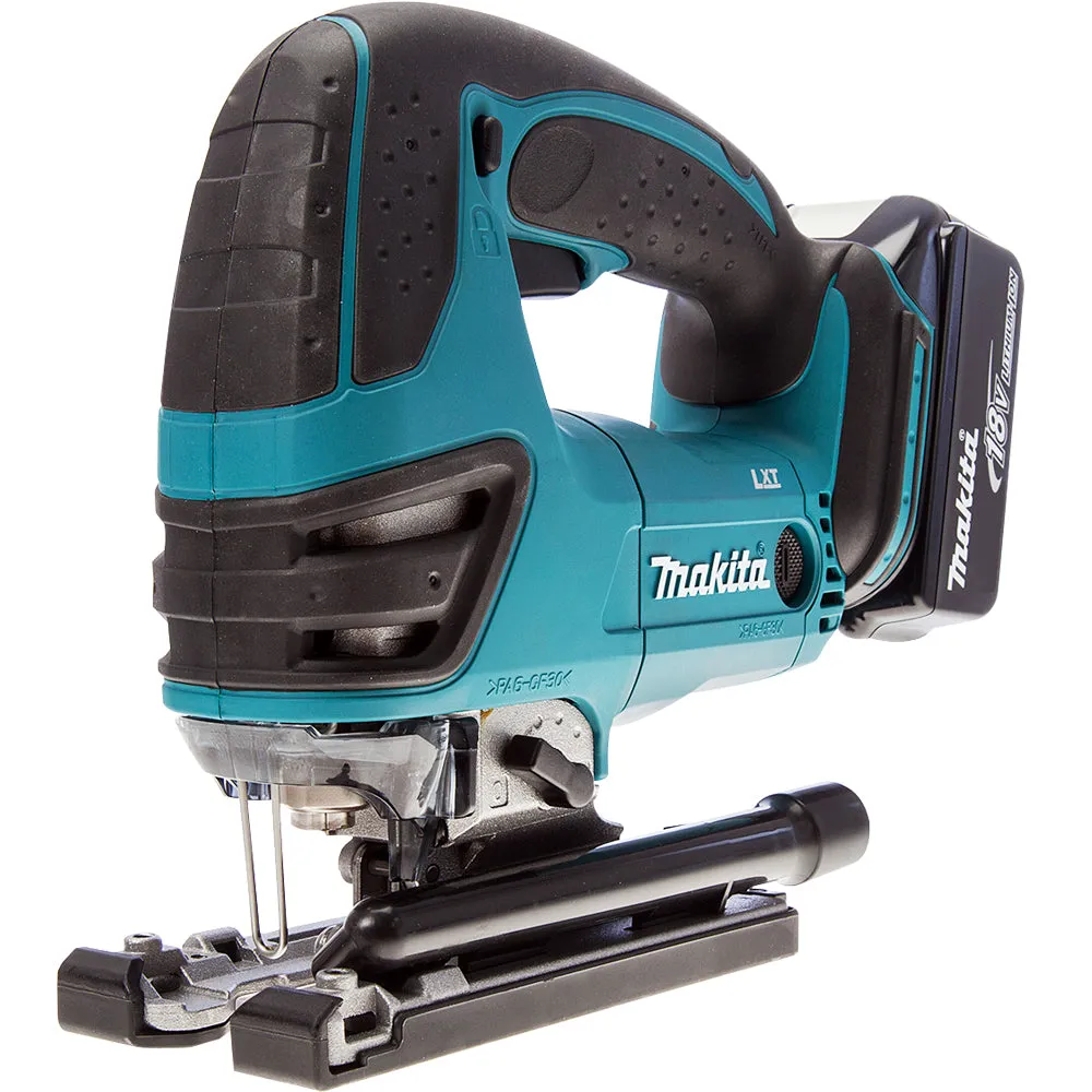 Makita DLX2134TJ 18V LXT Combi Drill & Jigsaw Combo Kit With 2 x 5.0Ah Batteries. Charger & Case