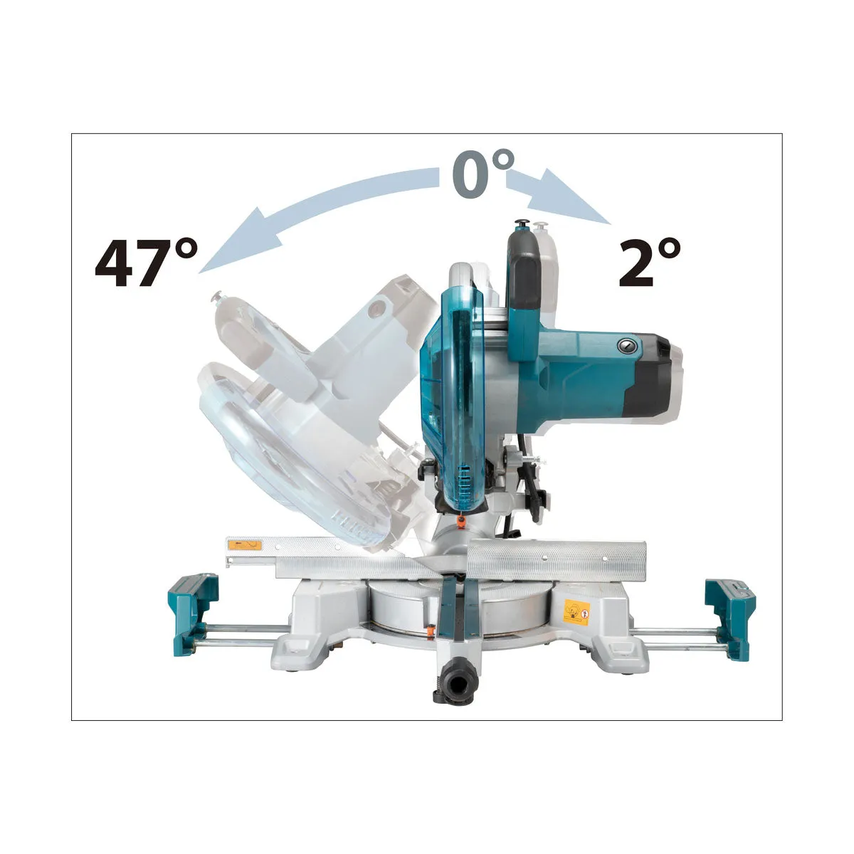 Makita LS1110F/2 260mm Slide Compound Mitre Saw 240V
