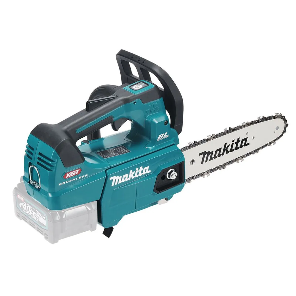 Makita UC002GD202 40V Max XGT 250mm/10 Brushless Chainsaw with 2 x 2.5AH Batteries & Charger