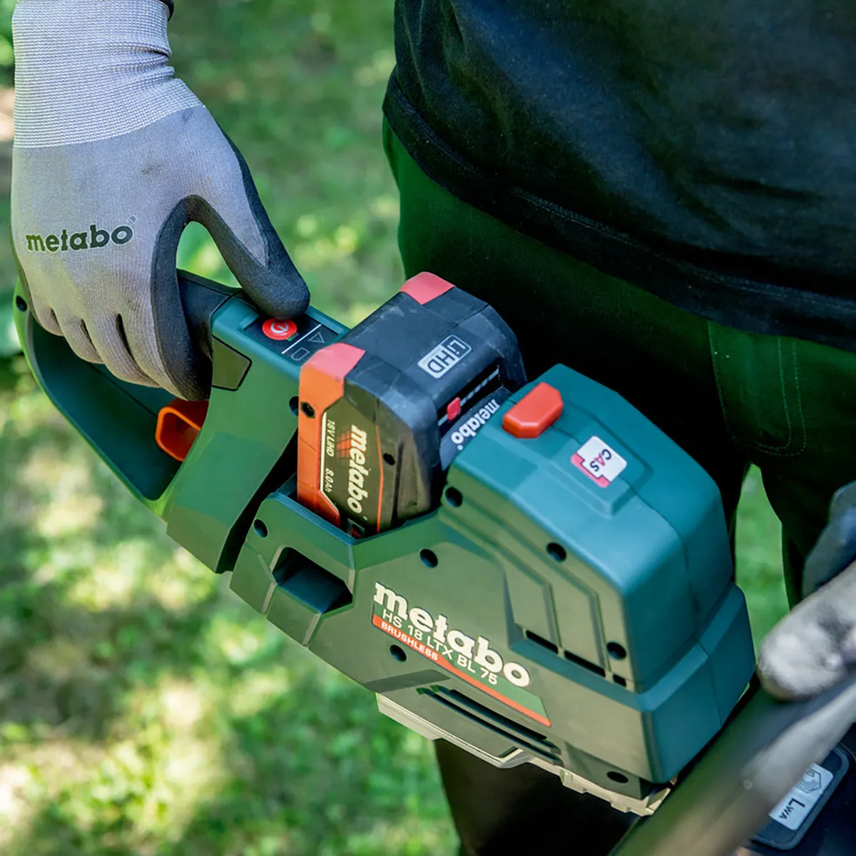 Metabo HS 18 LTX BL 65 18V Brushless 65cm Hedge Trimmer with 1 x 5.2Ah Battery & Charger