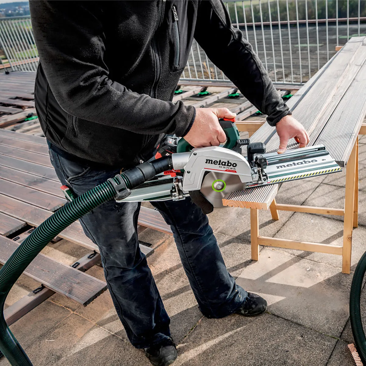 Metabo KS 18 LTX 66 BL 18V Brushless 165mm Circular Saw Body Only in Metabox 611866840