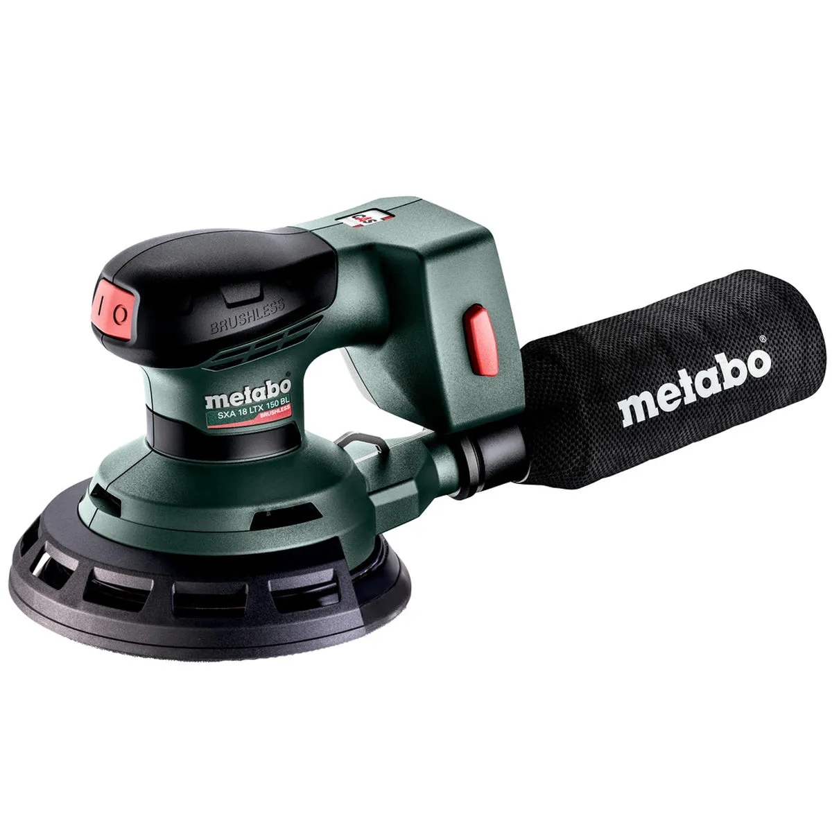 Metabo SXA 18 LTX 150 BL 18V Brushless 150mm Random Orbital Sander Body Only & Metabox 600411840