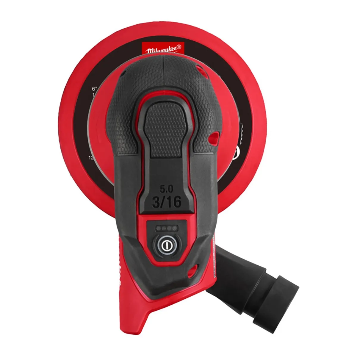 Milwaukee M12FROS5-0 12V FUEL Brushless 150mm Random Orbit Sander with 1 x 2.0Ah Battery & Charger