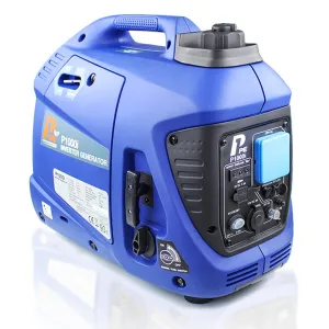 P1 Hyundai Powered P1000i Portable Petrol Inverter Suitcase Generator 1000W
