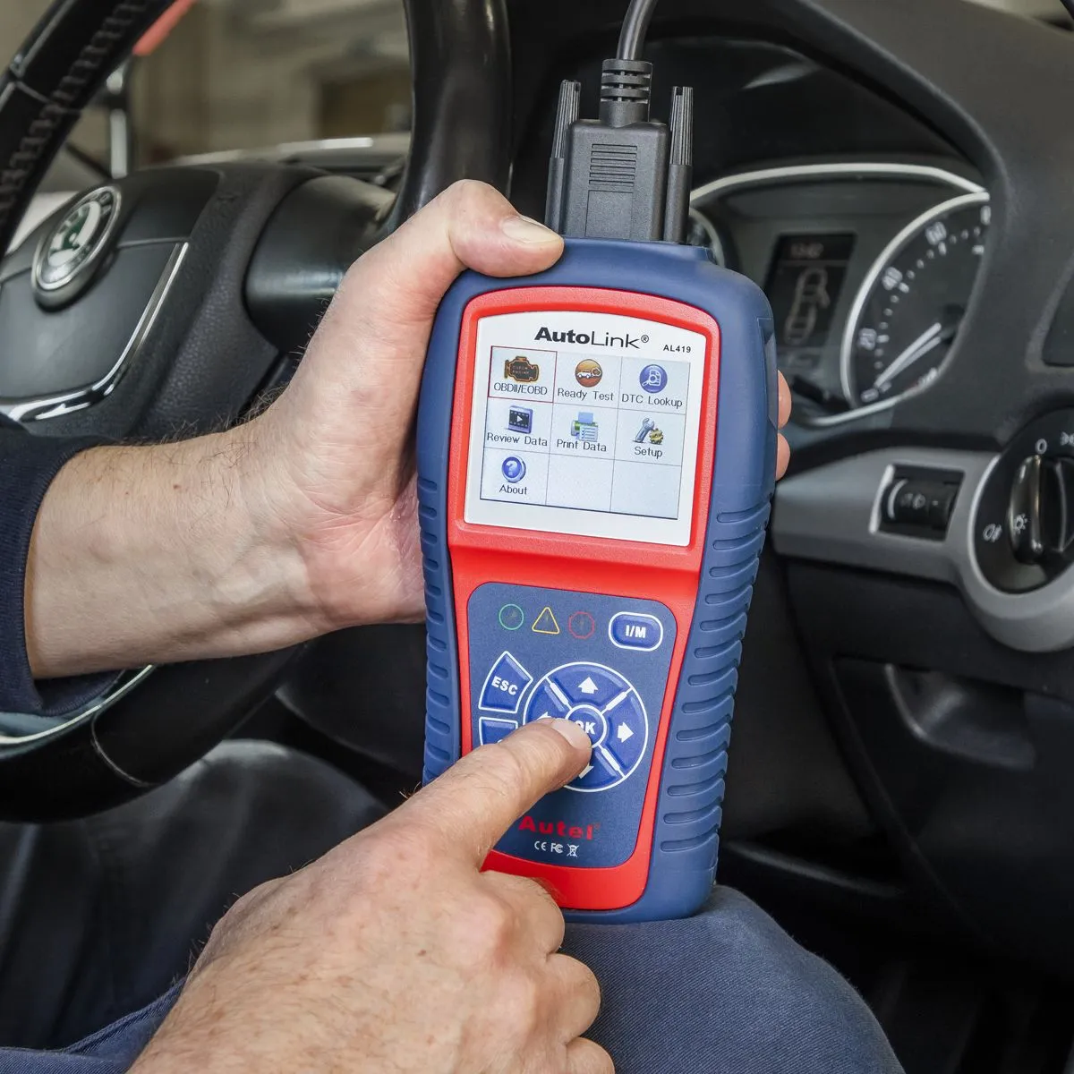 Sealey AL419 Autel EOBD Code Reader Live Data. Tech Tips