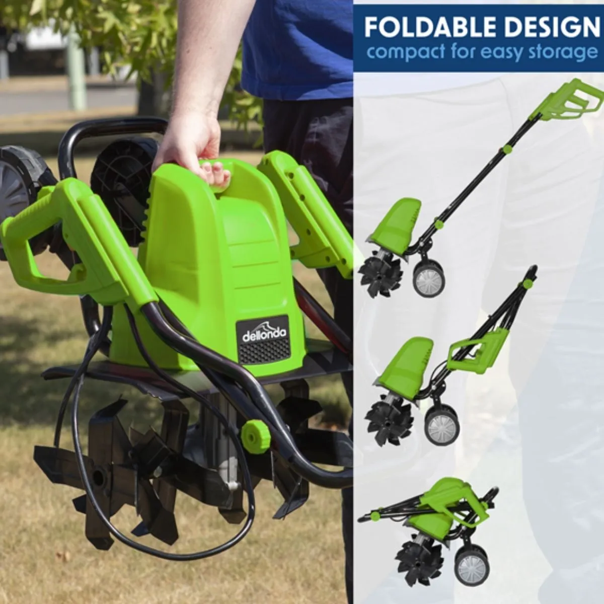 Sealey DG217 Dellonda Electric Tiller/Cultivator 230V/1500W