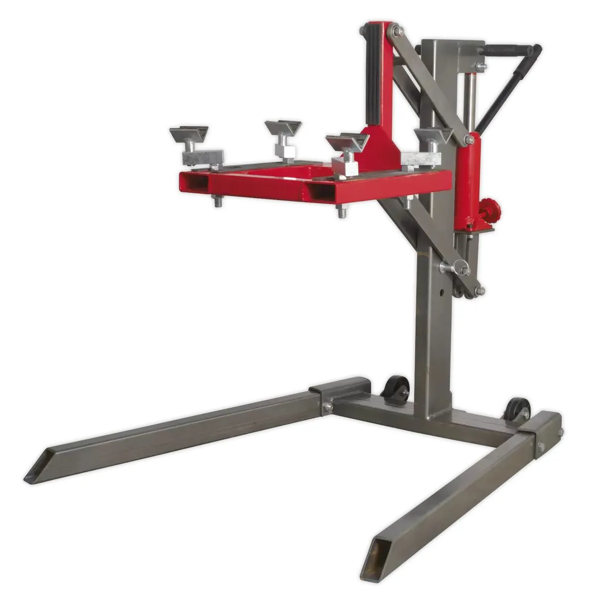 Sealey MCL500 Single Post Hydraulic Motorcycle Lift 450kg Capacity