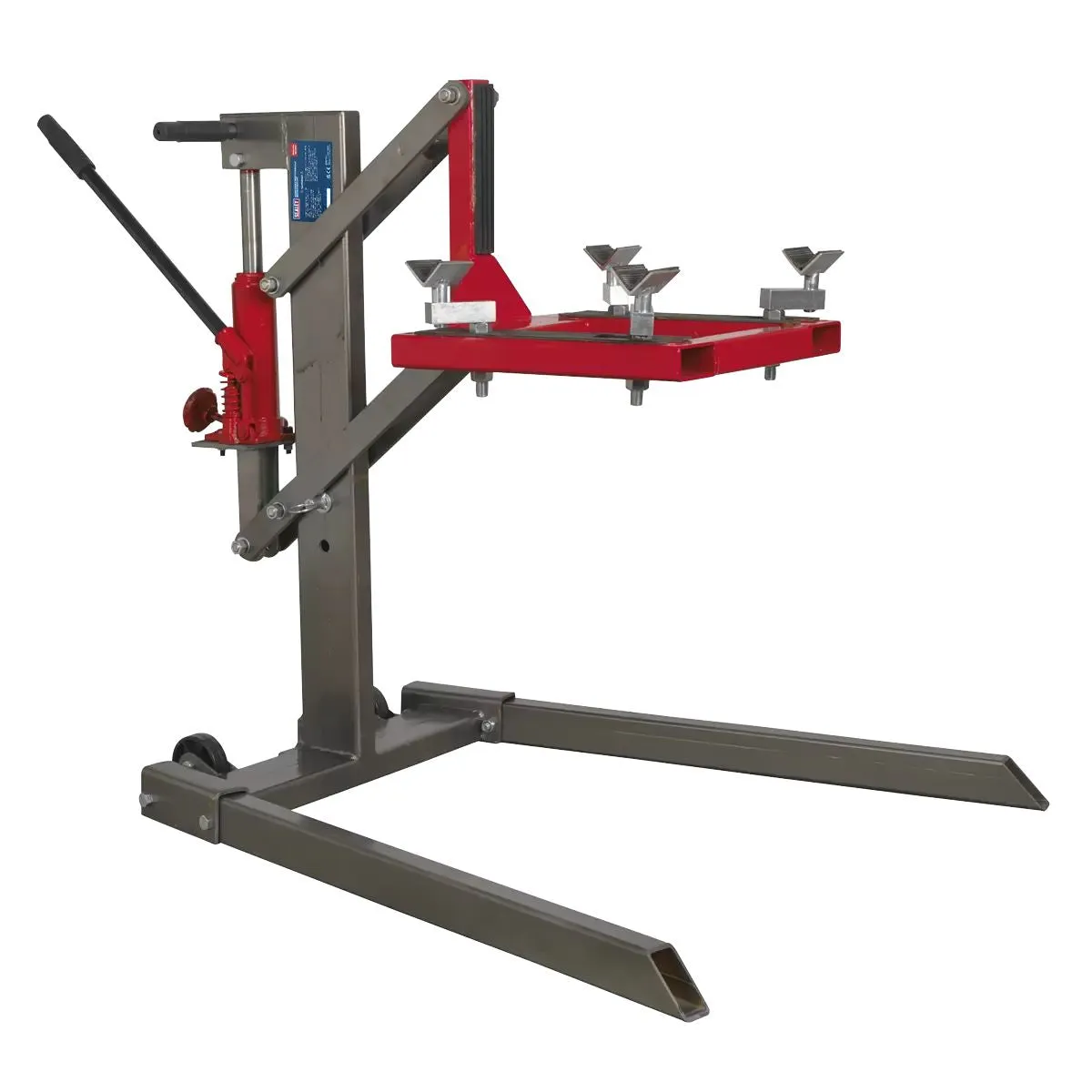 Sealey MCL500 Single Post Hydraulic Motorcycle Lift 450kg Capacity