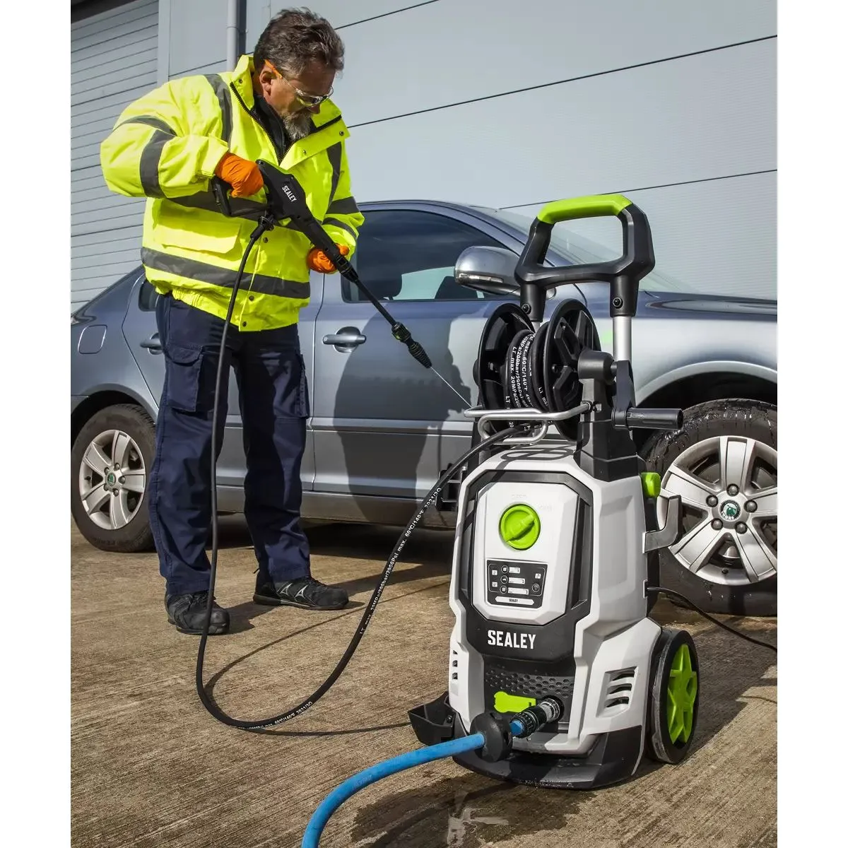 Sealey PW2400 Wireless Lance Controlled Pressure Washer with TSS & Rotablast Nozzle 170bar 2400W/230V