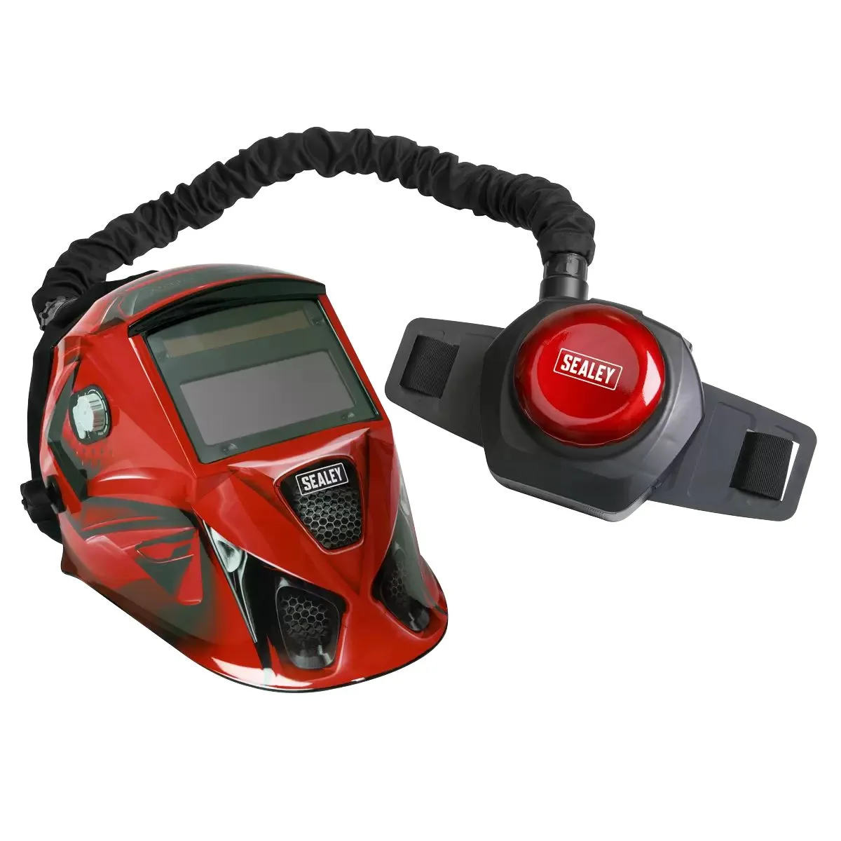 Sealey PWH617 Auto Darkening Welding Helmet with TH2 Powered Air Purifying Respirator
