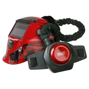 Sealey PWH617 Auto Darkening Welding Helmet with TH2 Powered Air Purifying Respirator