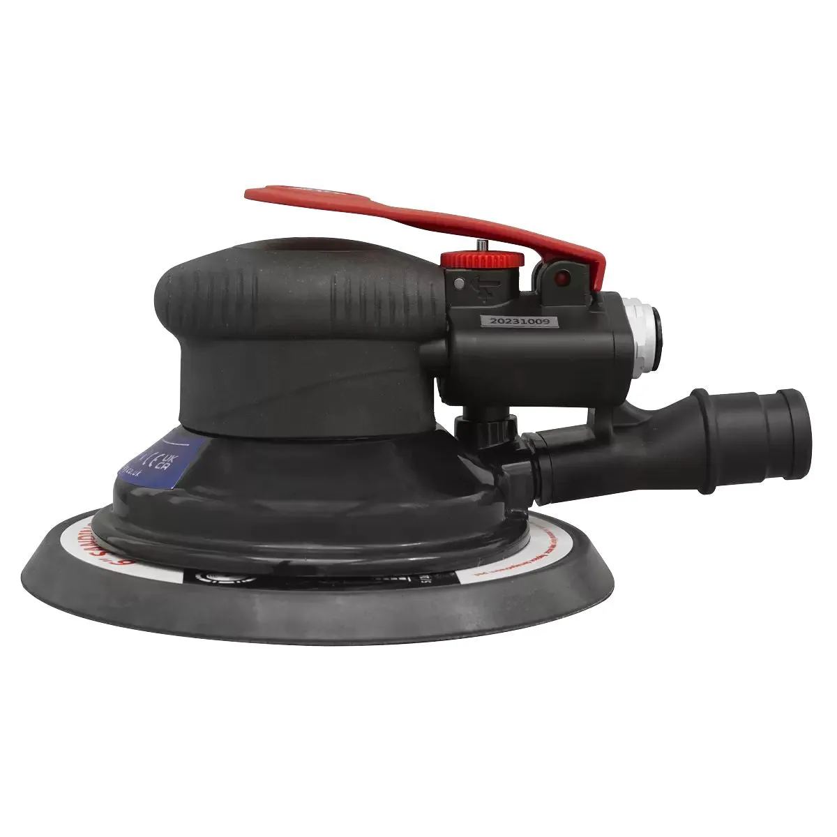 Sealey SA801 Air Palm Orbital Sander 150mm Dust-Free