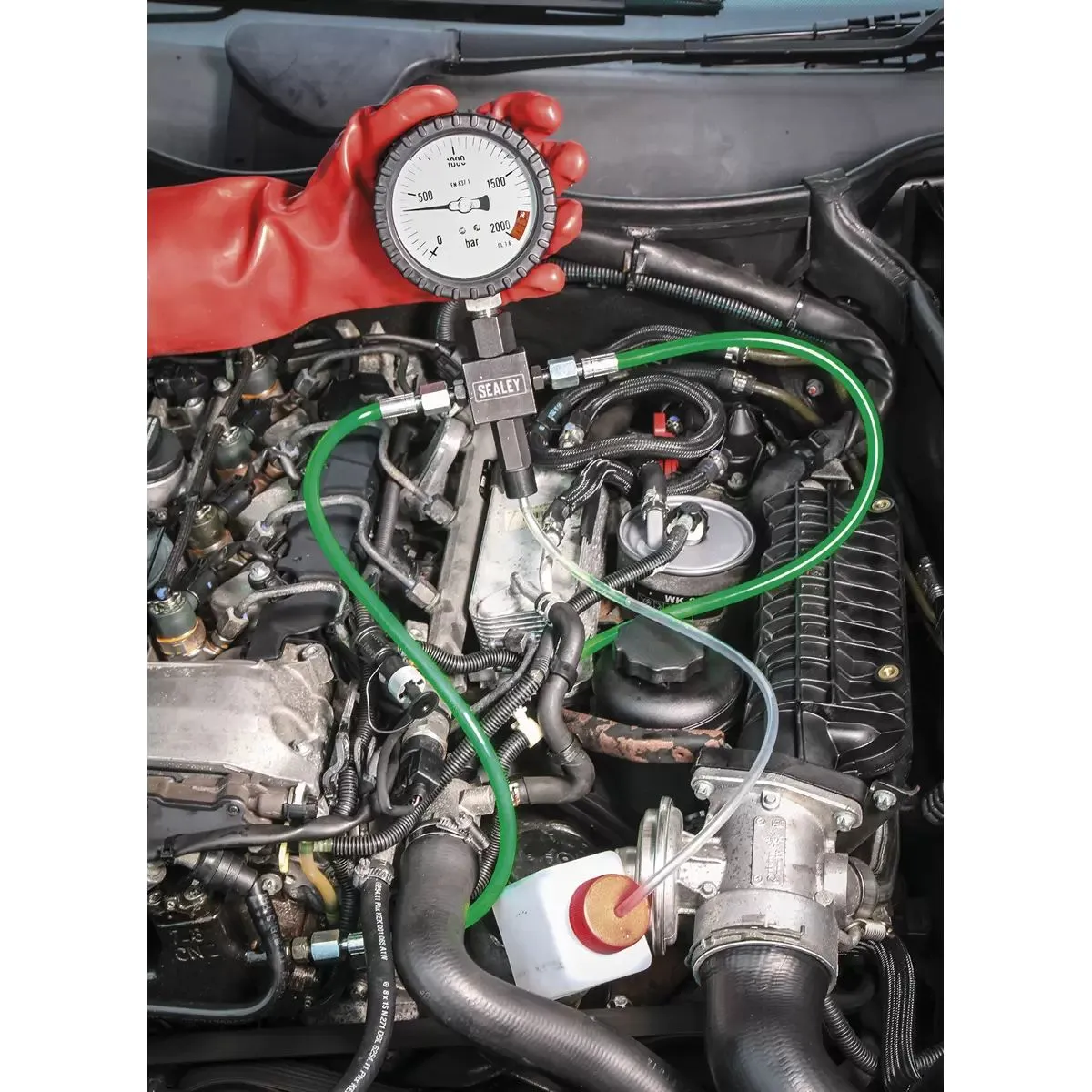 Sealey VS216 Diesel High Pressure Pump Test Kit