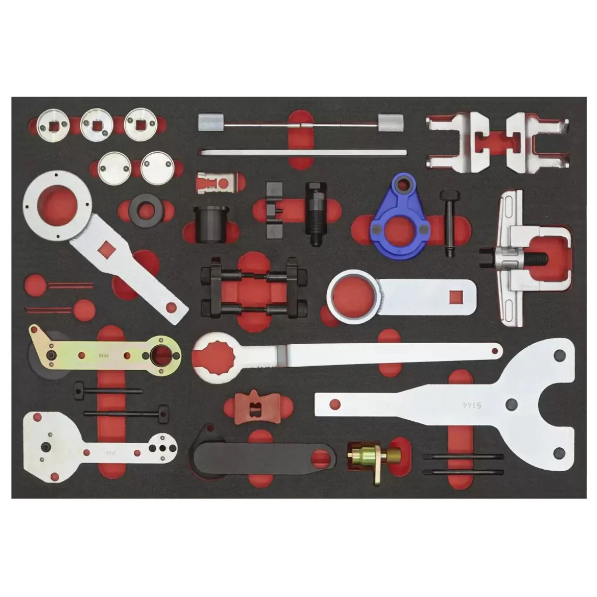 Sealey VS5100MK Diesel & Petrol Master Timing Tool Kit VAG Belt/Chain Drive 59pc