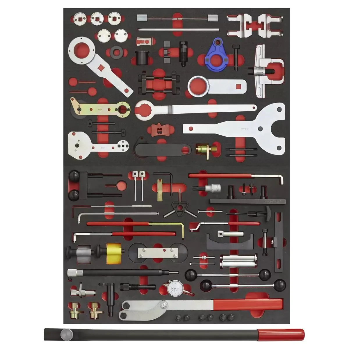 Sealey VS5100MK Diesel & Petrol Master Timing Tool Kit VAG Belt/Chain Drive 59pc