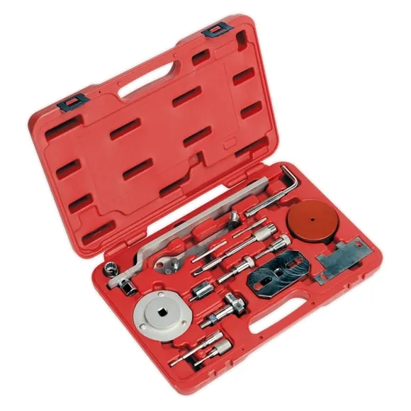 Sealey VSE5036 Diesel Engine Timing Tool Kit for Fiat. Ford. Iveco - Belt/Chain Drive
