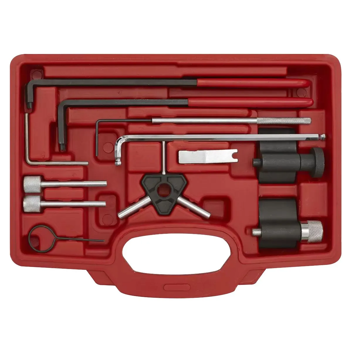 Sealey VSE5951 Diesel Engine Timing Tool Kit for VAG. Dodge. Ford & Mitsubishi Belt Drive