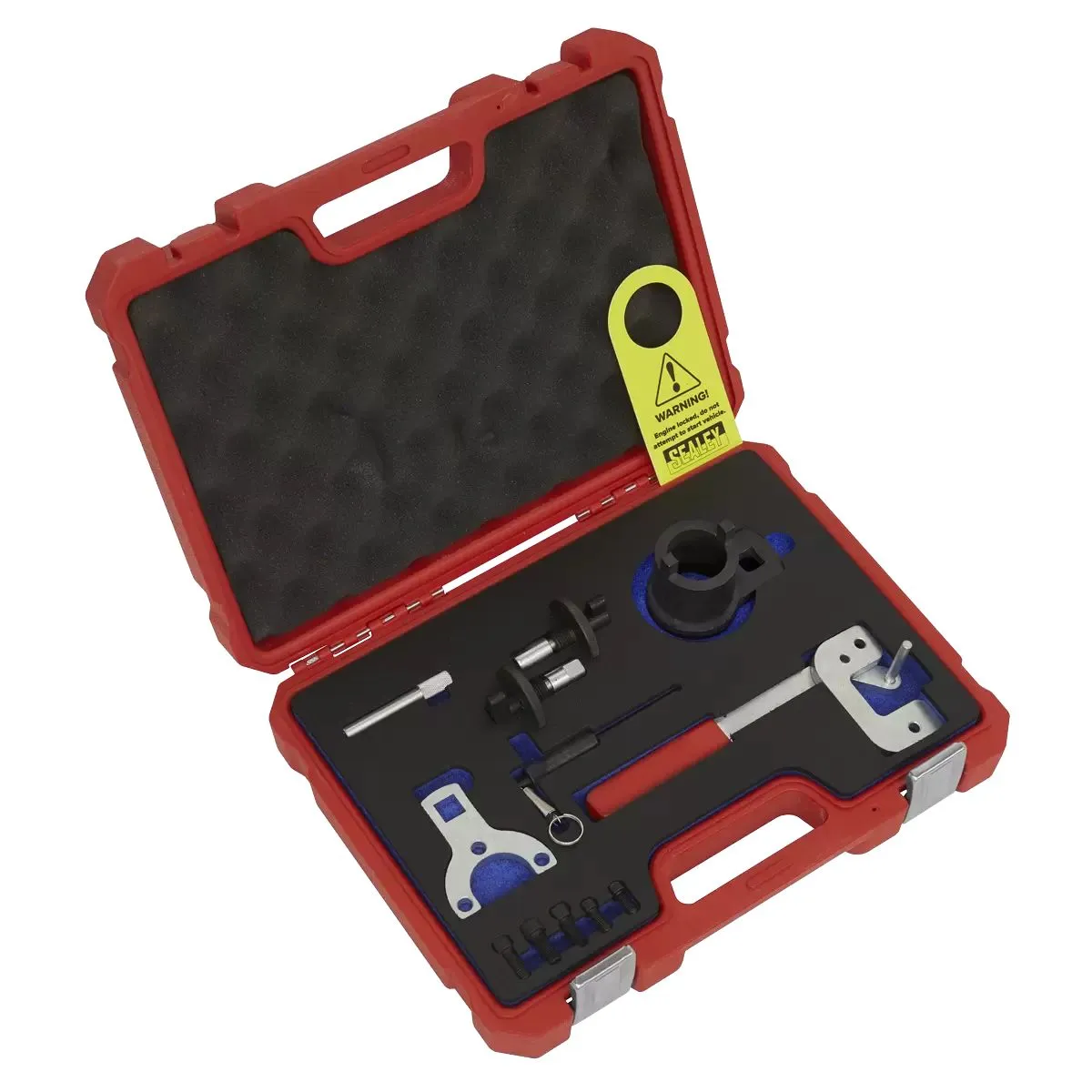 Sealey VSE6191 Diesel Engine Timing Tool Kit for Alfa Romeo. Ford. PSA. Suzuki. GM 1.3D 16v Chain Drive
