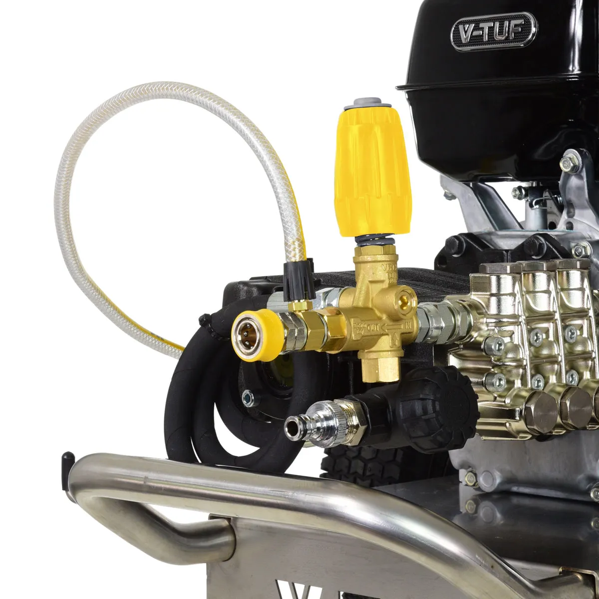 V-TUF DD130 15L/min Industrial 13HP Honda Driven Petrol Pressure Washer 4350psi & 300Bar