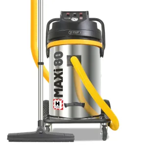 V-TUF MAXIH110-80L H-Class Industrial Dust Extraction Vacuum Cleaner 110V/2500W