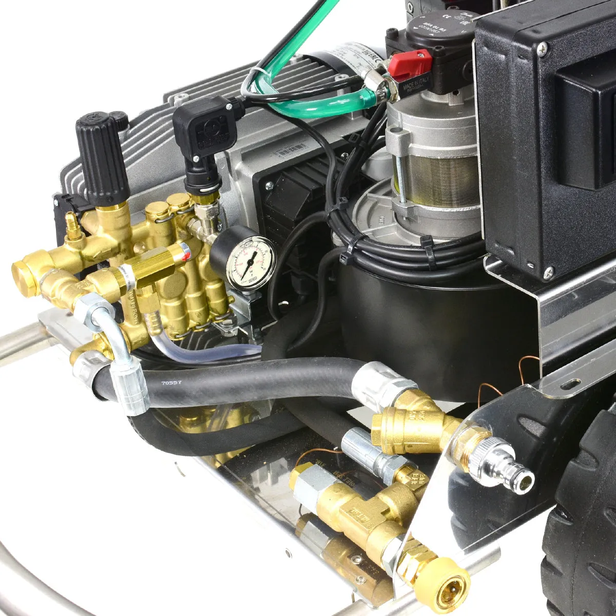 V-TUF RAPIDMSH110V 8L/min Professional Hot Water Industrial Mobile Pressure Washer 100Bar