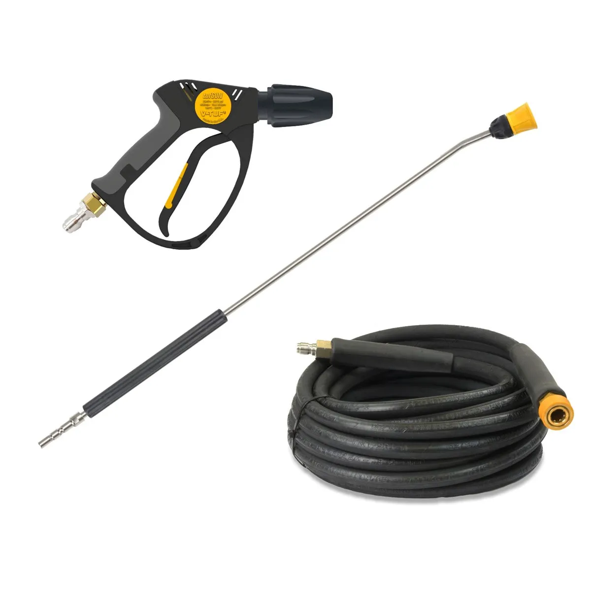 V-TUF RAPIDSSC240V 12L/min All Stainless Industrial Mobile Pressure Washer 1500psi & 100Bar