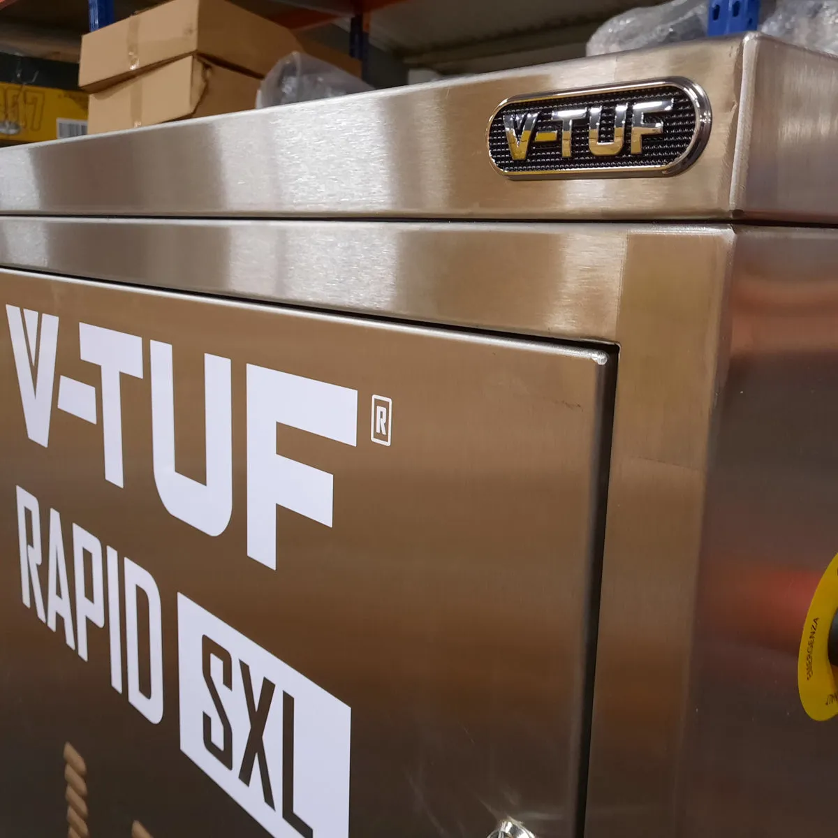 V-TUF RAPIDSXL240 100 Bar 12L/Min Static Hot Pressure Washer 304 Stainless Cabinet 240V