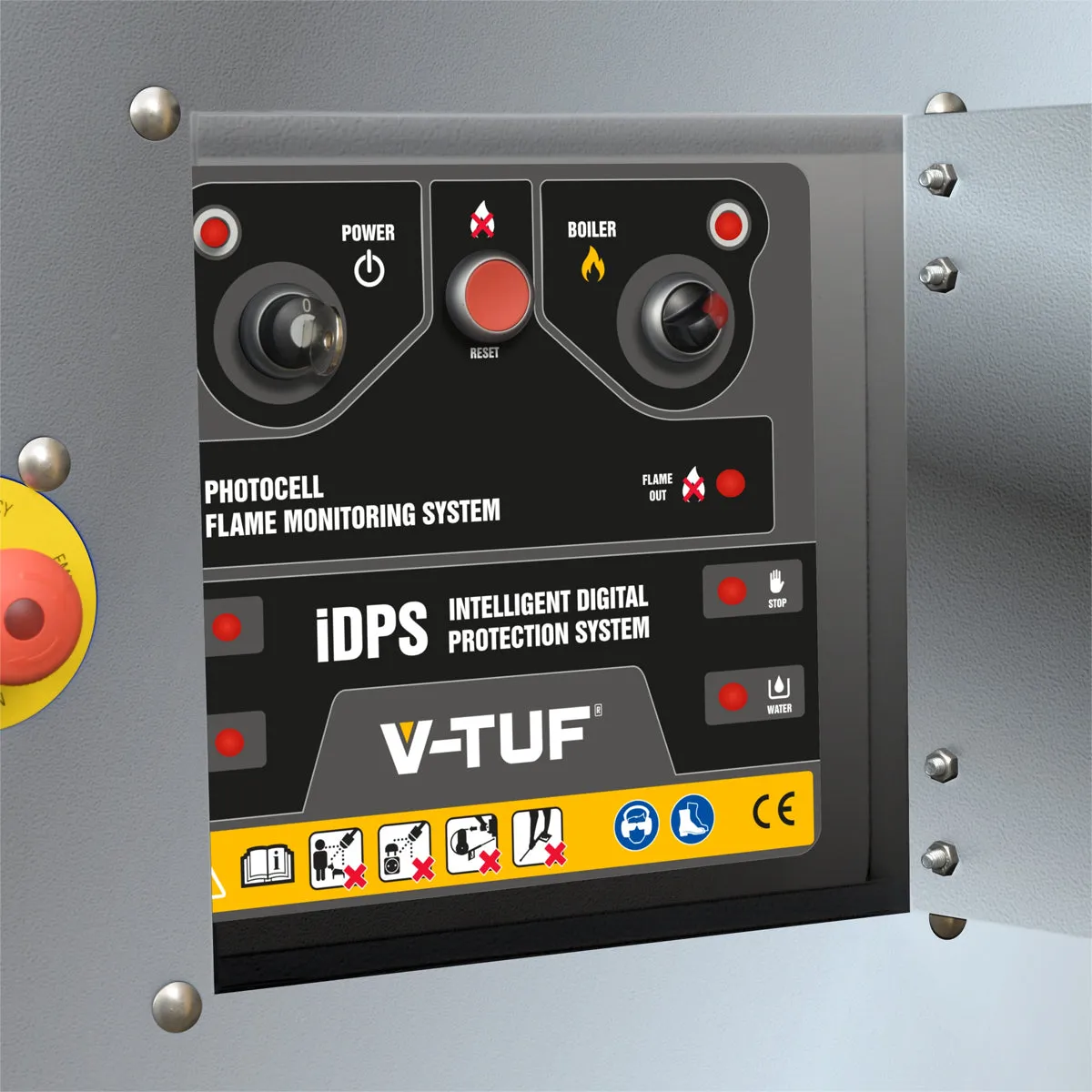 V-TUF RAPIDSXL415-21 Hot Pressure Washer 21 L/min & 150 Bar Diesel Fired Boiler 415V