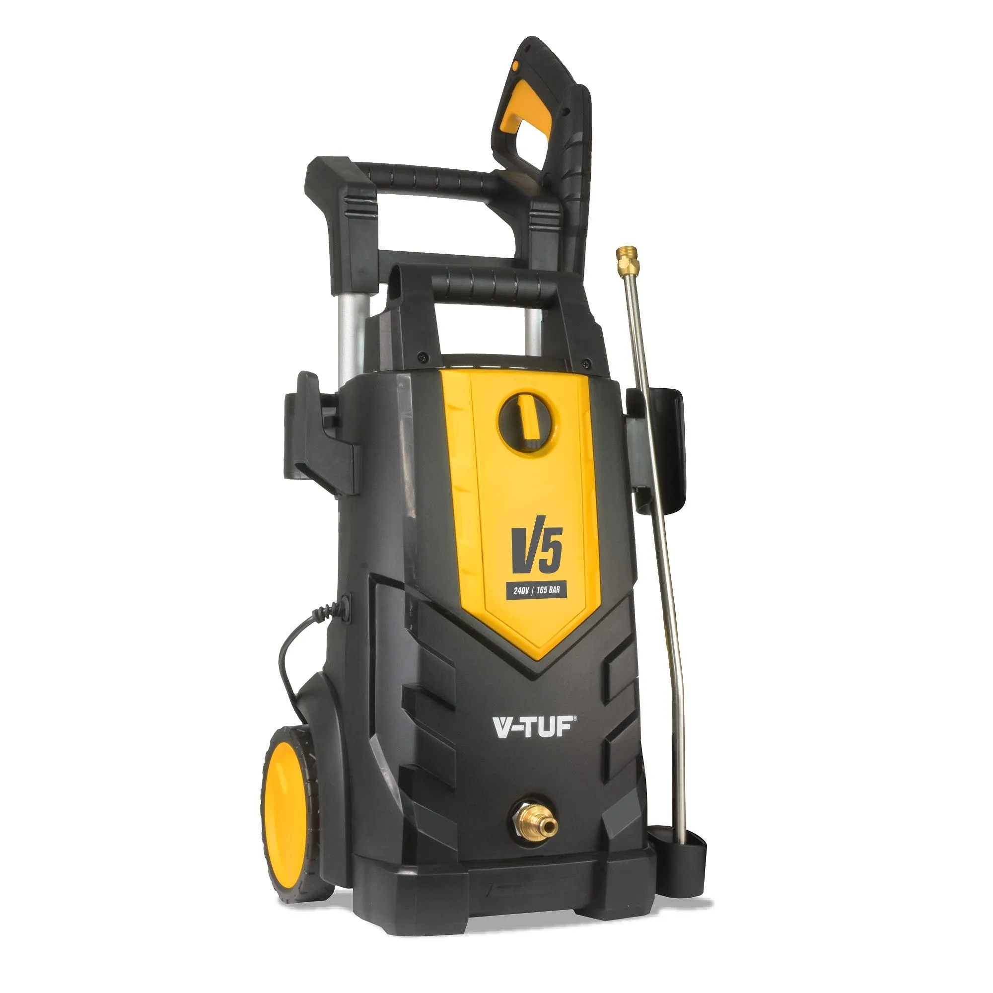V-TUF V5-240V High Performance Electric Pressure Washer 2400psi. 165 Bar. 7.2L/min