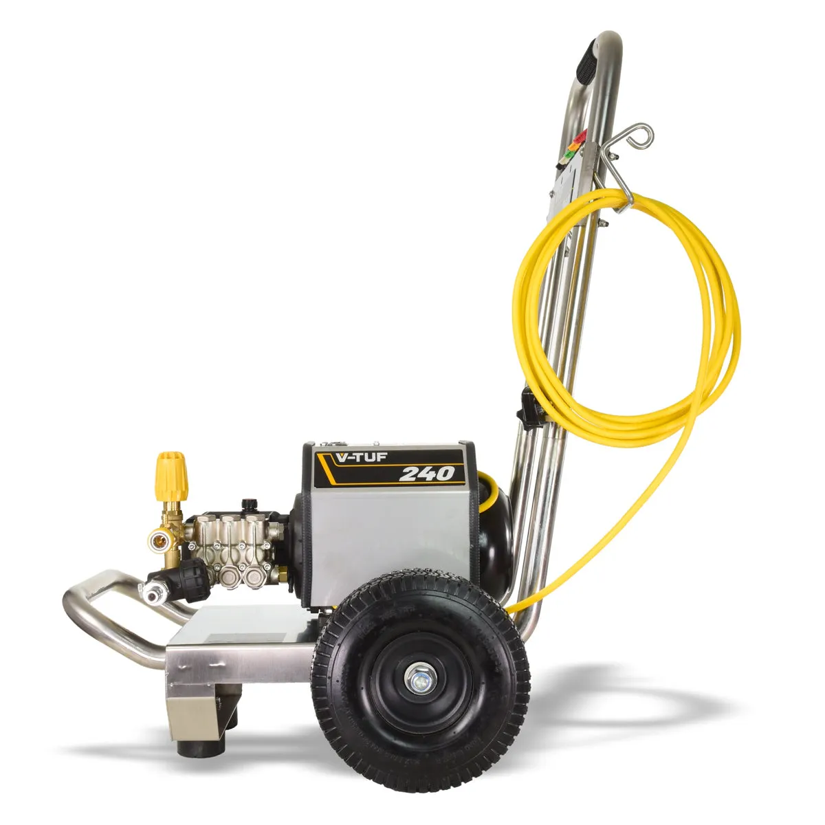 V-TUF VTUF240 12L/min Compact. Industrial. Mobile Electric Pressure Washer 1450psi & 100Bar